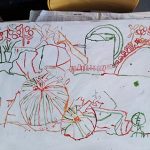 Illustration par des enfants - Nature - - arts visuels - CE1 - Rillieux la Pape, parcours artistiques 2021 Charmier Jousse - Estelle Meyrand -